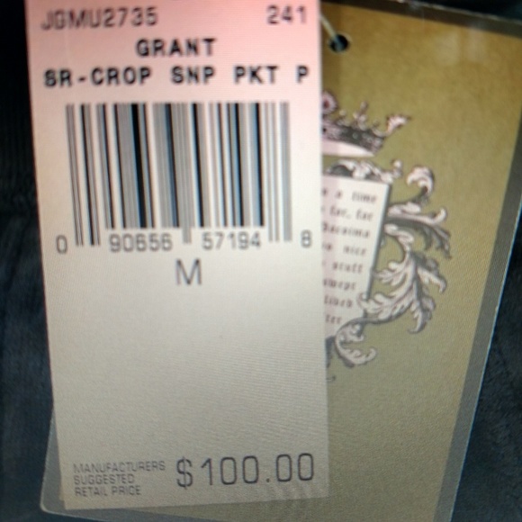 NWT Juicy couture sz Medium capris - Picture 4 of 6